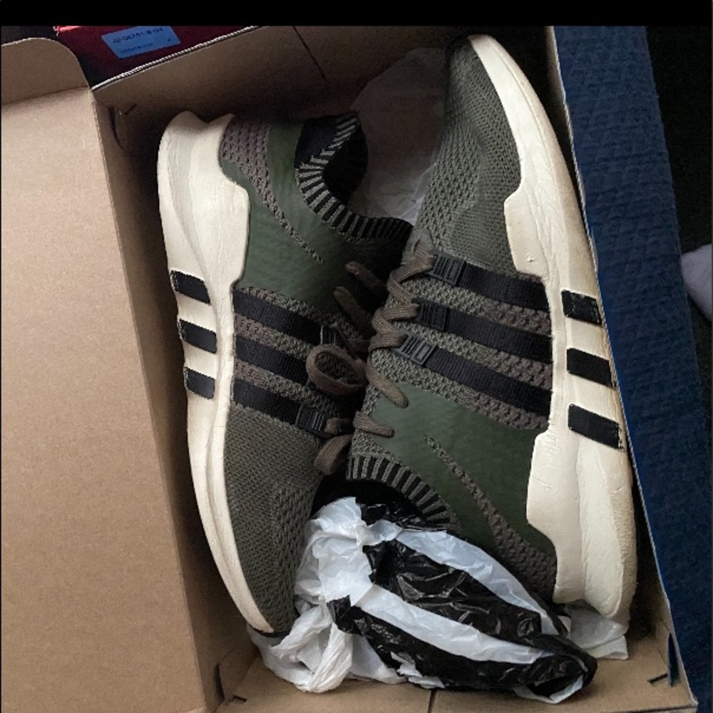 Adidas green eqts men’s size 12